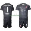 Maillot de Gardien FC Bayern Munich Manuel Neuer 1 Extérieur 2021-22 Pour Enfant